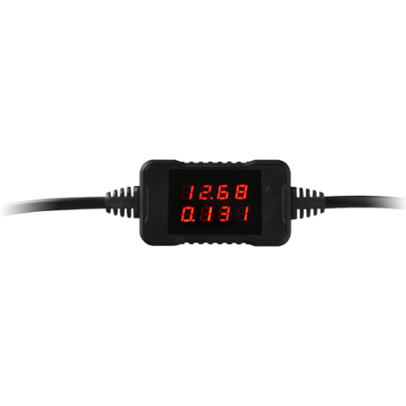 Current and voltage meter - Easy connection - Allows you to know the voltage and current of the supplied device