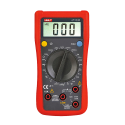 Hand-Digital-Multimeter - DC und AC Spannungsmessung bis zu 600V  - DC-Strommessung bis zu 10A - Widerstandsmessung | Dioden-