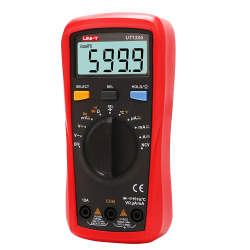 Hand-Digital-Multimeter - DC und AC Spannungsmessung bis zu 600V - DC- und AC-Strommessung bis zu 10A - Widerstands-, Kapazitäts