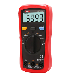 Hand-Digital-Multimeter - DC und AC Spannungsmessung bis zu 600V - DC- und AC-Strommessung bis zu 10A - Messung von Widerstan
