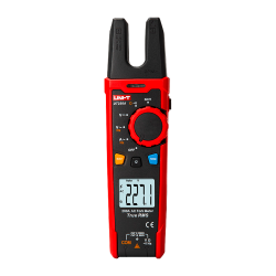 Fork clamp meter - LCD display up to 6000 counts - AC current measurement up to 200A - DC and AC voltage measurement up to 1000