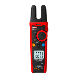 Fork clamp meter - LCD display up to 6000 counts - AC current measurement up to 200A - DC and AC voltage measurement up to 10