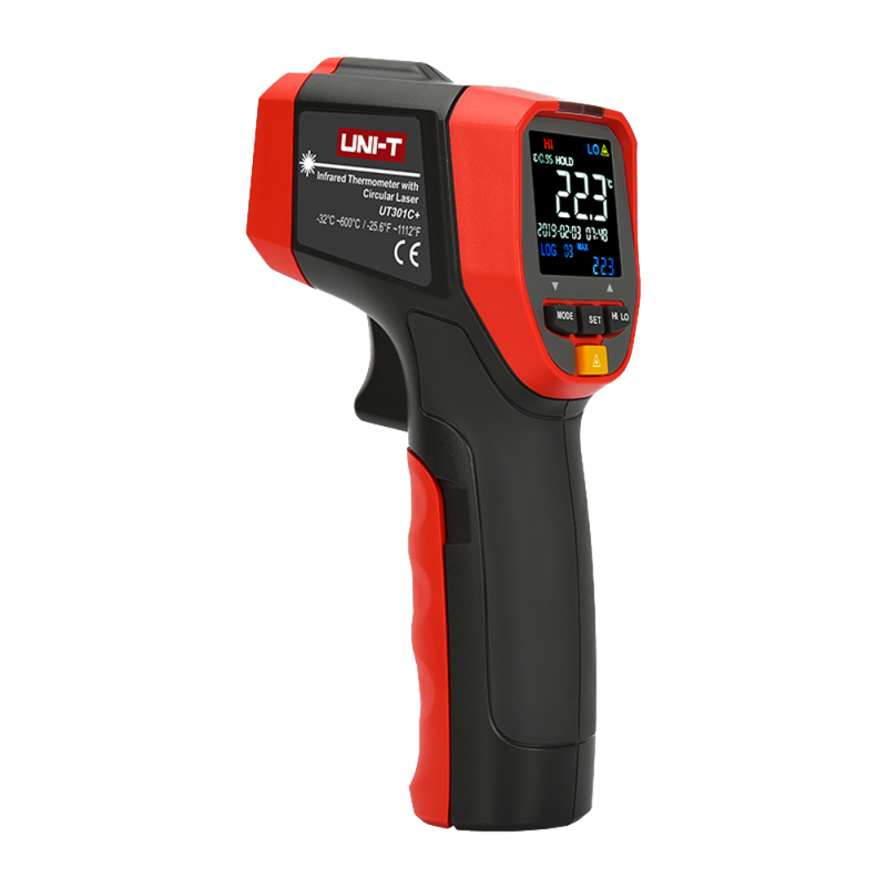 Präzisions-Infrarot-Thermometer - Messbereich -32ºC ~ 600ºC - Genauigkeit ±1.5ºC oder ±1.5% - Berührungslose und sofortige Me