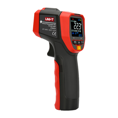 Precision infrared thermometer - Measuring range -32ºC ~ 600ºC - Accuracy ±1.5ºC or ±1.5% - Non-contact and instant measurement