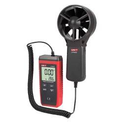 Split-Anemometer - Hochpräziser Windgeschwindigkeitssensor - Temperatursensor - Automatische Abschaltung - Höchst-, Mindest- 