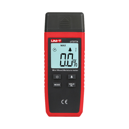 Wood moisture meter - Selection of wood type - Correction depending on ambient humidity - Data storage | USB connection to - 