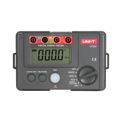 Earth resistance meter - LCD display up to 4000 counts - Measurement of earth resistance up to 4000Ω - Measurement of mass