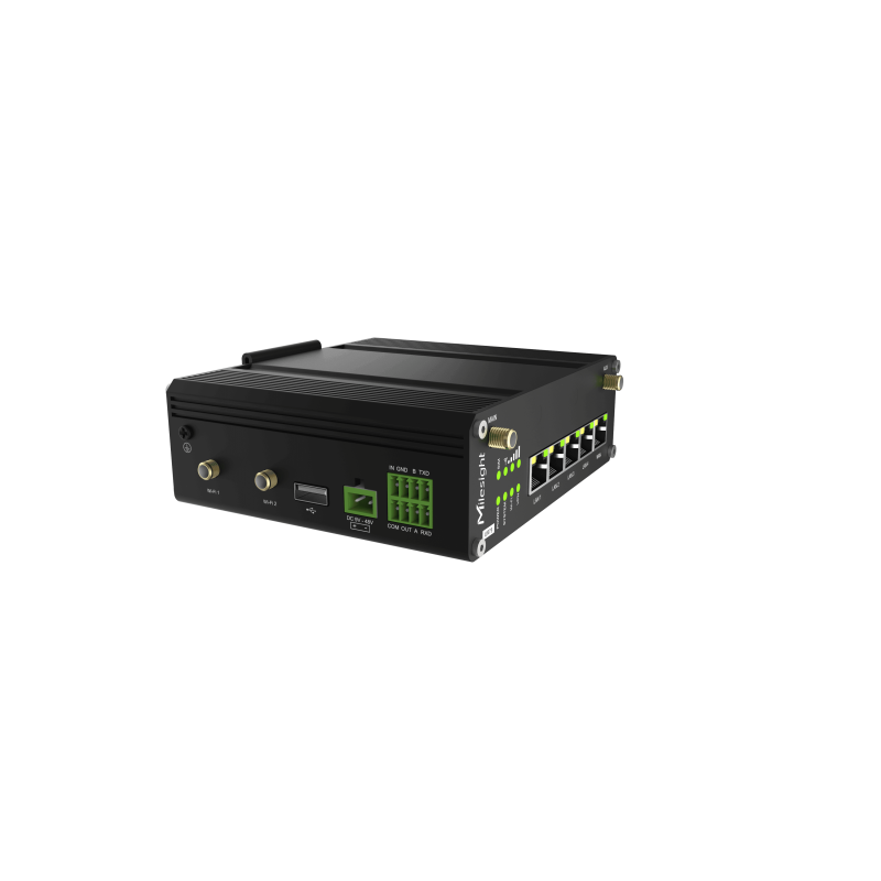 Milesight IoT Industrial Cellular Router, UR75-L04EU-G-W 4G / Wi-Fi / GPS - 195717 - 3