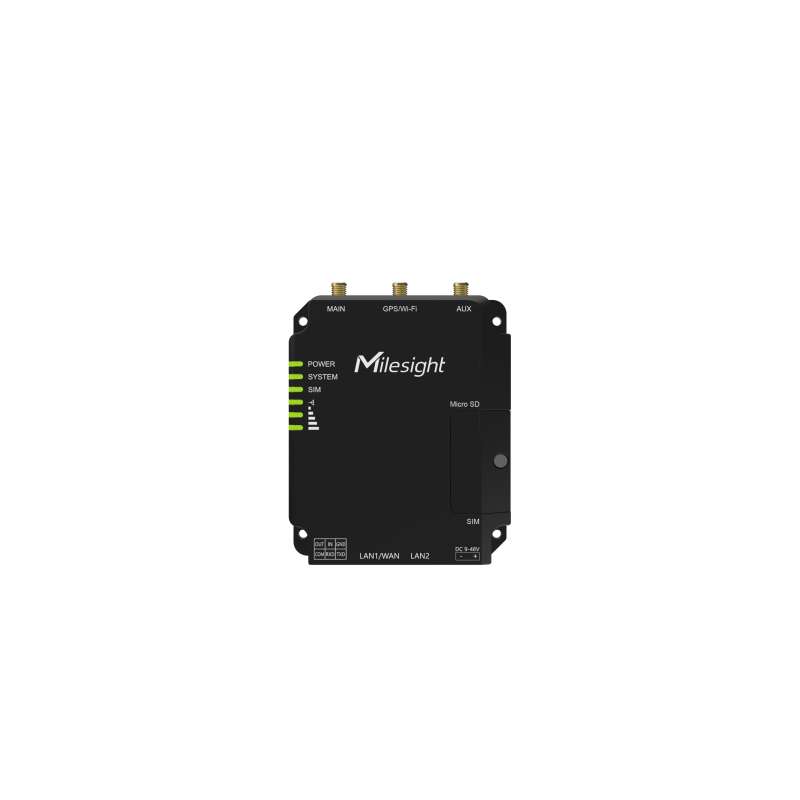 Milesight IoT Industrial Cellular Router, UR32-L04EU 3G / 4G - 195721 - 4