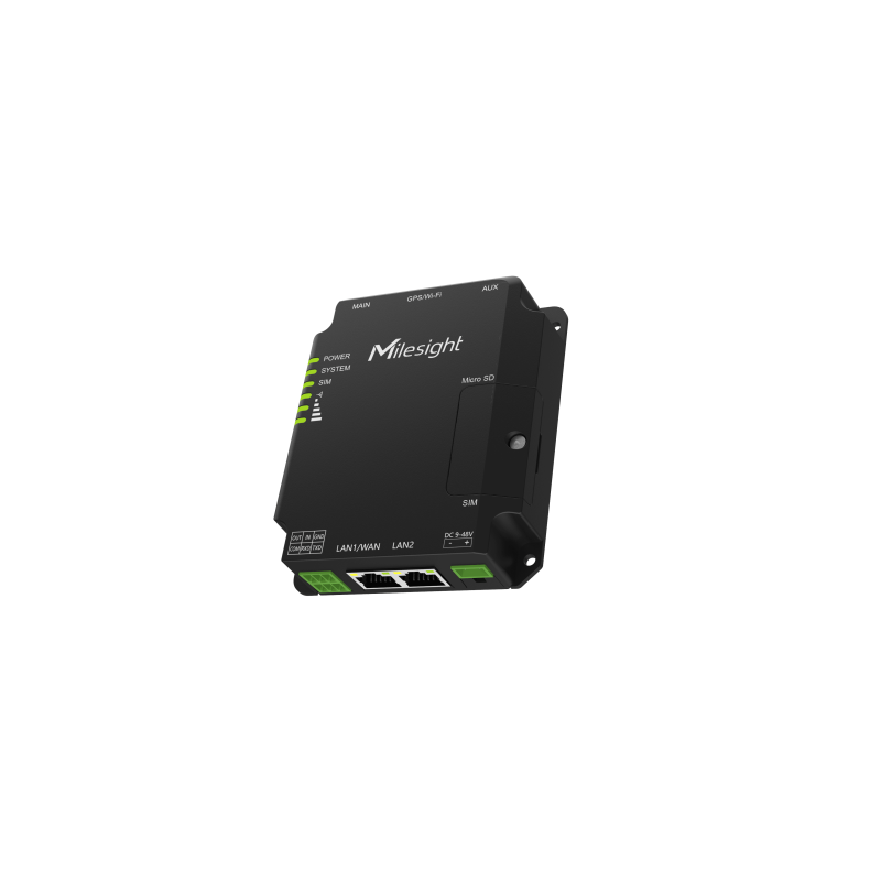 Milesight IoT Industrial Cellular Router, UR32-L04EU-W-485 3G / 4G - 195723 - 1