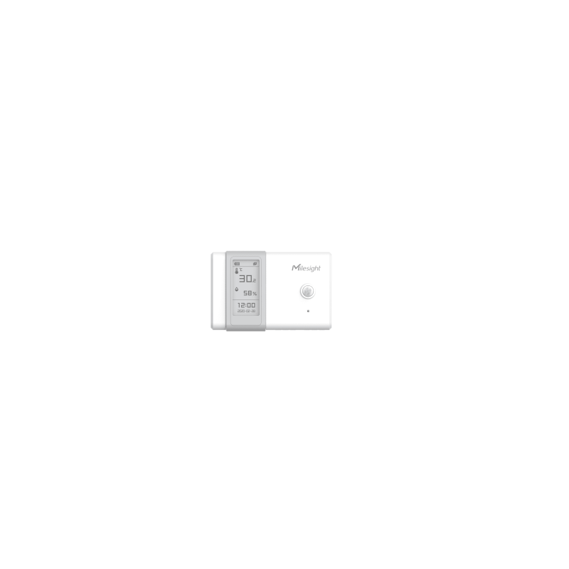 Milesight IoT Indoor Ambience Monitoring Sensor, AM104-868M LoRaWAN / Temp. / Humidity / Light / PIR / E-Ink Display - 195731