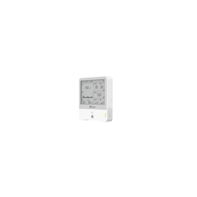 Milesight IoT Indoor Ambience Monitoring Sensor, AM319-868M-O3 LoRaWAN / Temp. / Humidity / CO2 / PIR / Light / TVOC / hPA / 