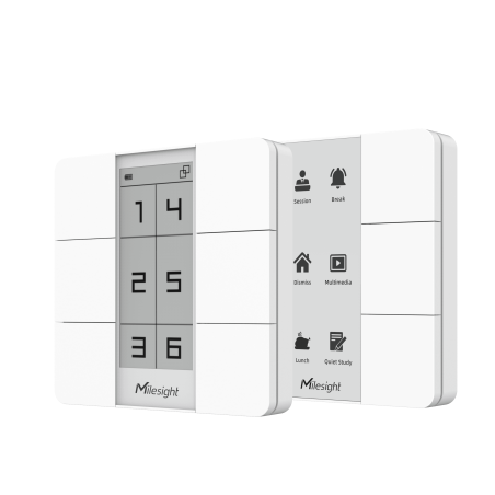 Milesight IoT Smart Scene Panel, WS136-868M LoRaWAN - 210072 - 1