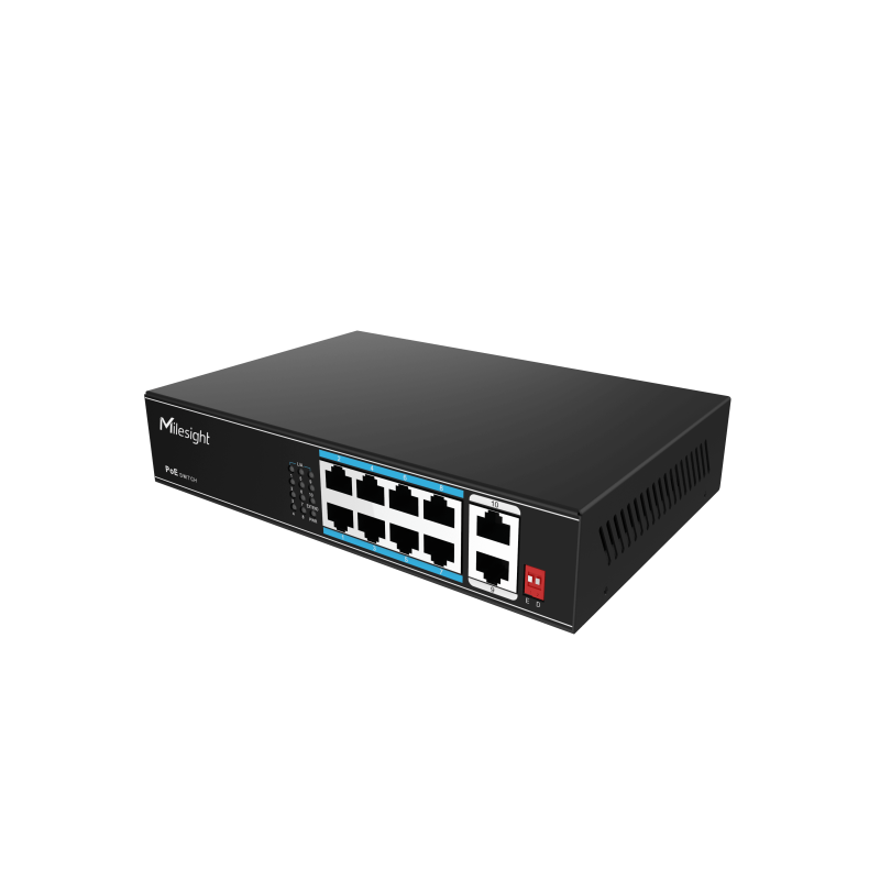 Milesight IoT Milesight 8-Port PoE Switch, MS-S0208-EL - 210093 - 3