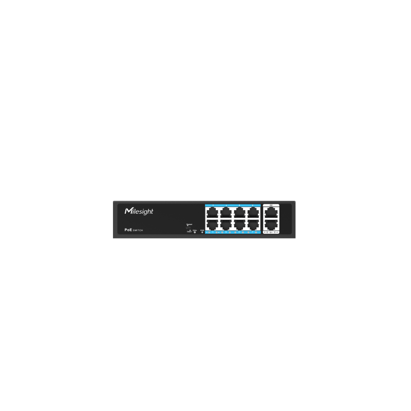Milesight IoT Milesight 8-Port PoE Switch(Gigabit Uplink Port), MS-S0208-GL - 210094 - 3