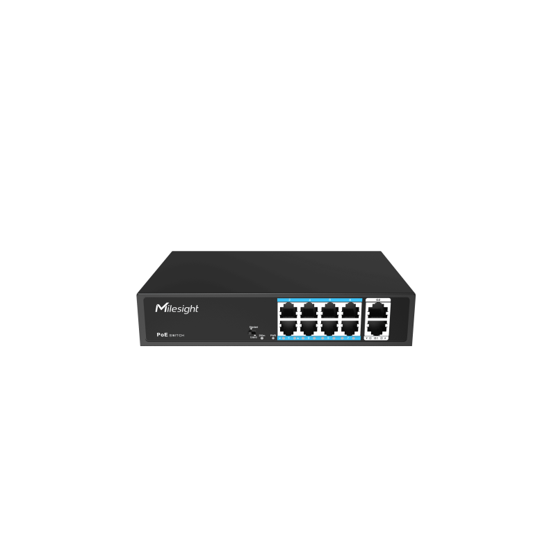 Milesight IoT Milesight 8-Port PoE Switch(Gigabit Uplink Port), MS-S0208-GL - 210094 - 4