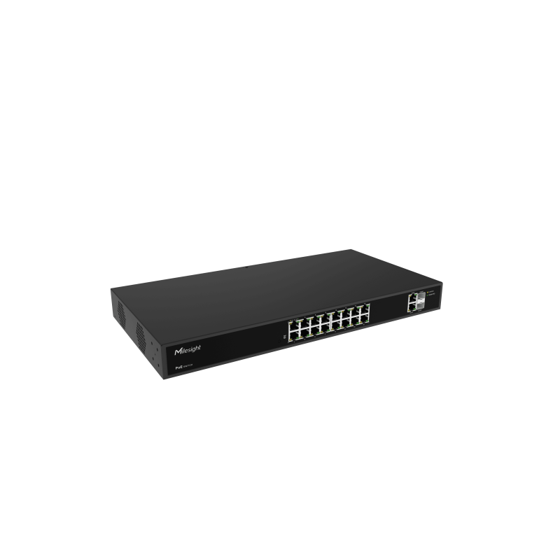 Milesight IoT Milesight 16-Port SFP PoE Switch, MS-S0416-GF - 210096 - 3
