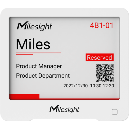 Milesight IoT IoT E-ink Display, DS3604-868M LoRaWAN - 216925 - 1