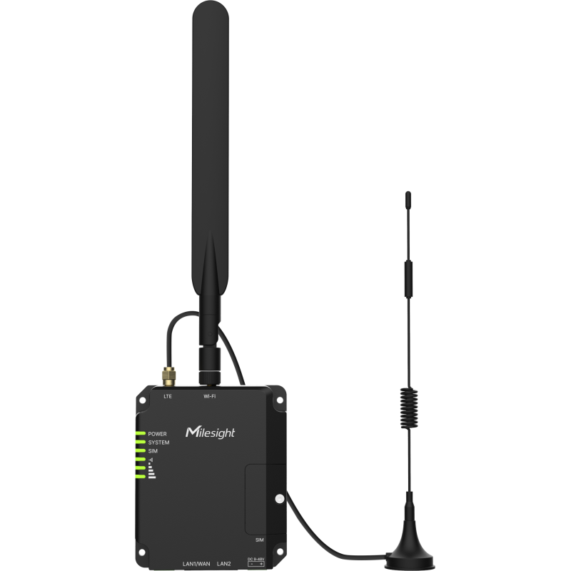 Milesight IoT Industrial Cellular Router, UR32S-L04EU-P 3G / 4G / Wi-Fi / POE - 217310 - 1