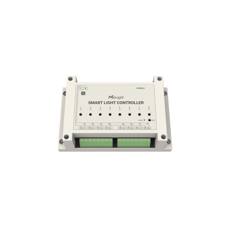 Milesight IoT Smart Light Controller, WS558-868M-LN LoRaWAN / 16A max. / 8 out - 217324 - 1