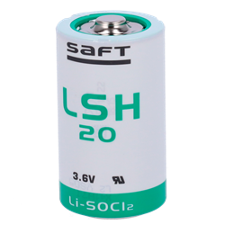 SAFT - Lithium-Batterie Mono 3.6 V - LSH20