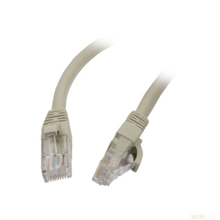 Patchkabel Cat.6 UTP - grau - 15 m - 77578 - 1