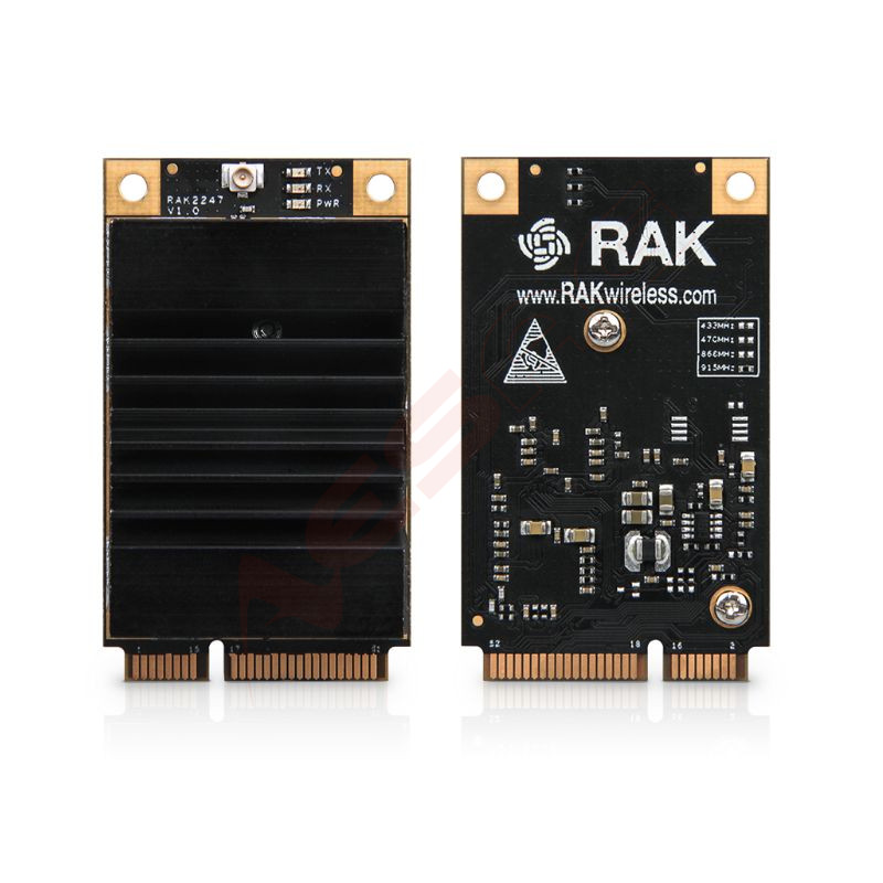 RAK Wireless · LoRa · WisLink LPWAN · RAK2247 · SIP Version , Industrial Grade Mini PCIe LoRa Gateway Concentrator Module RAK Wi