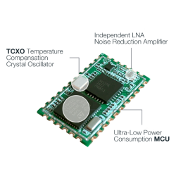 RAK Wireless · LoRa · WisDuo · RAK811 LoRa module, SX1276, 868/915MHz, Support AS923 and LoraWan, with TELEC CE, FCC, KCC certif