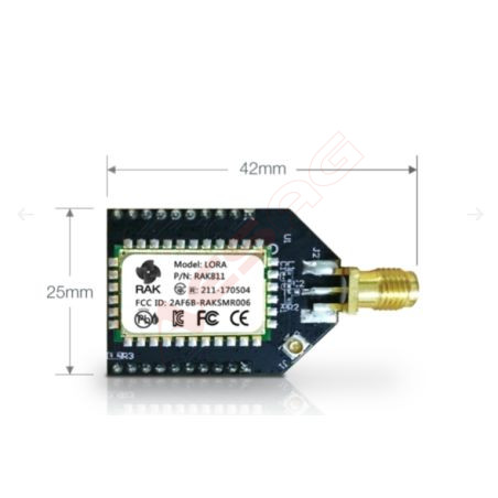 RAK Wireless · LoRa · WisDuo · Breakout Modul · RAK811 small and Open Source Development Board, 868/915MHz, Quickly Test LoRa Mo