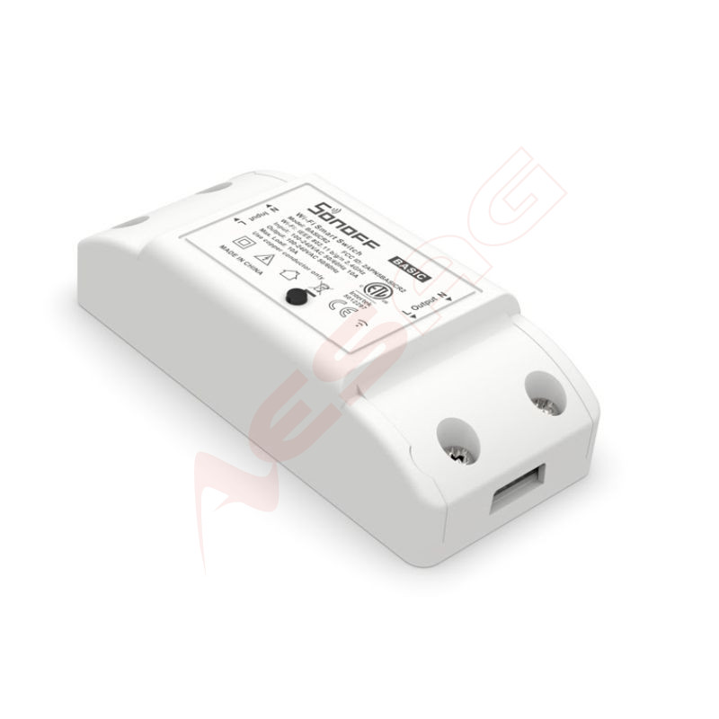 Sonoff · Switch · WiFi Smart Switch · BasicR2 - 1 Kanal Schaltaktor WiFi Sonoff - Artmar Electronic & Security AG 