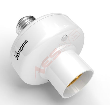 Sonoff · Beleuchtung · WiFi Smart · Lamp Holder SlampherR2 Sonoff - Artmar Electronic & Security AG 