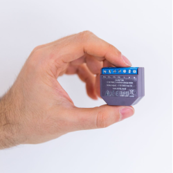 Shelly · Flush-mounted · "EM" · Electricity meter · max. 2x 120A · Without terminals · Measuring function · WLAN - 183257 - 1