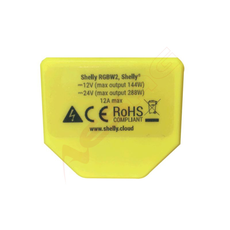 Shelly · Relais · Beleuchtung · RGBW2 · WLAN Lichtcontroller Shelly - Artmar Electronic & Security AG 