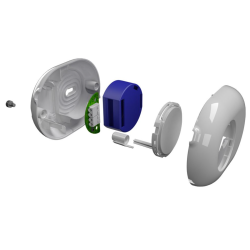 Shelly · Accessories · "Button" · Gehäuse · Manueller Schalter für 1 & 1PM · Schwarz Shelly - Artmar Electronic & Security AG 