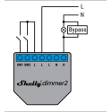 Shelly · Accessories · "Bypass" · Zubehör für 1L & Dimmer 2 Shelly - Artmar Electronic & Security AG 