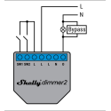 Shelly · Unterputz Zubehör · "Bypass" · für Relais - 192220 - 3