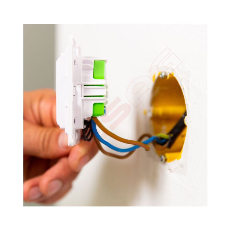 Shelly · Flush-mounted accessories · "Wall Switch 1" · Wall switch · 1-way · White - 206435 - 2