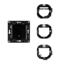 Shelly · Flush-mounted accessories · "Wall Switch 1" · Wall switch · 1-way · Black - 206436 - 1