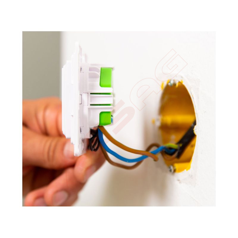 Shelly · Unterputz Zubehör · "Wall Switch 4" · Wandtaster · 4-fach · Schwarz - 206440 - 1