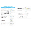 Synergy 21 LED Panel Round 12W RGB-WW (RGB-CCT) with radio and WLAN black*Milight/Miboxer* - 232050 - 4