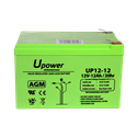 UPOWER - AGM lead-acid battery 12V, 12Ah