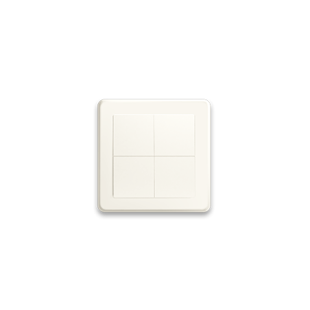 Shelly · Plug & Play · "Blu Wall Switch 4" · Wall switch · 4-way · 16 actions · White - 232790 - 1