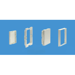 Shelly · Plug & Play Accessories · "BLU Wall Switch 4 Adapter Legrand & Shelly" · White - 232791 - 1