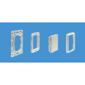 Shelly · Plug & Play Accessories · "BLU Wall Switch 4 Adapter Busch-Jaeger" · White - 232793 - 2