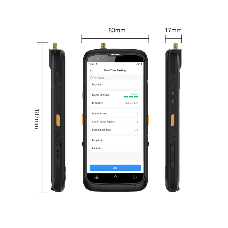 Milesight IoT Milesight Field Tester, FT101-868M LoRaWAN / Wi-Fi - 232773 - 5