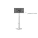 VESA stand holder height adjustable for tablet, display, monitor 7.5cm/10cm, white 198302 ALLNET 1 - Artmar Electronic & Sec