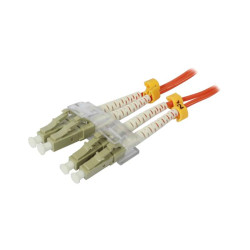 LWL-2-Faser-Patchk. 1.5mtr.LC-LC, 50/125um, OM2, AD2mm, Synergy 21 - 147249 - 1