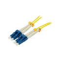 LWL-2-Faser-Patchk. 7,5mtr.LC-LC, 9/125um, OS2, AD2mm, Synergy 21, - 147610 - 1