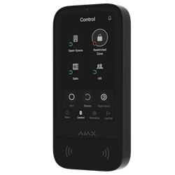 AJAX | Wireless control panel with touchscreen, RFID