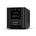 CyberPower USV, PR Tower-Serie, 750VA/675W, Line-Interactive, reiner Sinus, LCD, USB/RS232, incl. SNMP-Karte RMCARD205,** 2 A